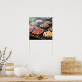 De Grill Master Poster (Keuken)