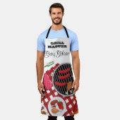 De Grill Master Schort (Gedragen)