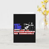 De Grill-vader 4 juli Grappig Grillen BBQ Am Kaart (Gele Bloem)