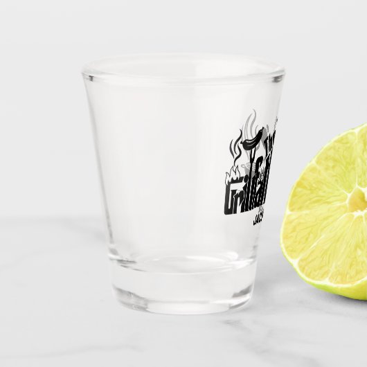 De Grill Vader Shot Glas (Links)