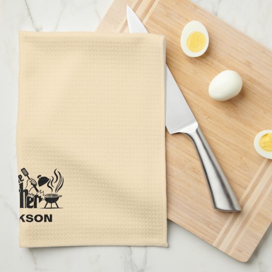 De Grill Vader Theedoek (Quarter Fold)