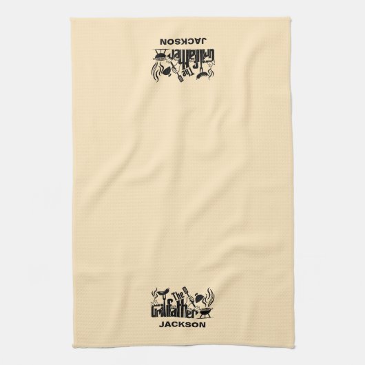 De Grill Vader Theedoek (Verticaal)