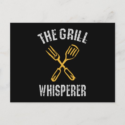 De Grill Whisperer Briefkaart (Voorkant)