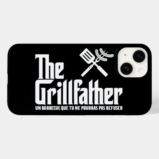 De Grillfather Case-Mate iPhone Case (Achterkant (horizontaal))