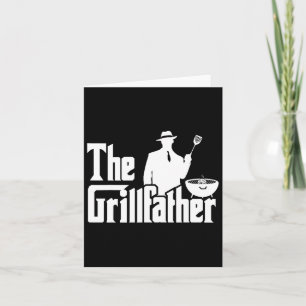 De Grillfather Grappig Bbq-ontwerp voor vaders Kaart