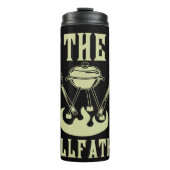 De Grillfather Grappige BBQ Graphic Thermosbeker (Voorkant)