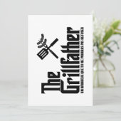 De Grillfather Kaart (Staand voorkant)