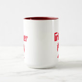 De Grillfather met hete honden Mok (Midden)