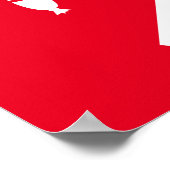 De Grillfather met hete honden Poster (Hoek)