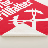 De Grillfather met hete honden Sherpa Deken (3/4)