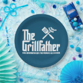 De Grillfather Papieren Bordje (Feest)