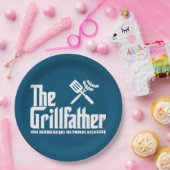 De Grillfather Papieren Bordje (Feest)