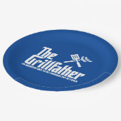 De Grillfather Papieren Bordje (Gekanteld)