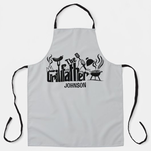 De Grillfather Schort (Voorkant)