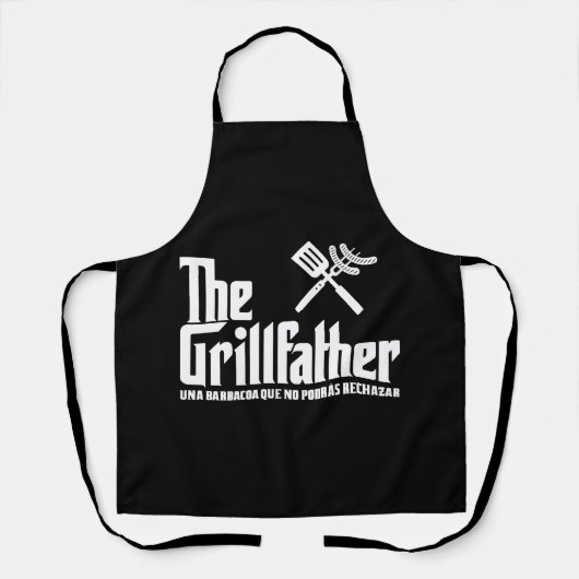 De Grillfather Schort (Voorkant)
