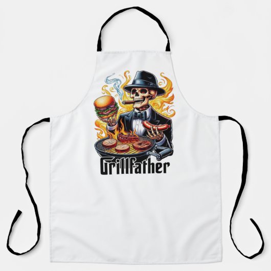 De Grillfather Schort (Voorkant)