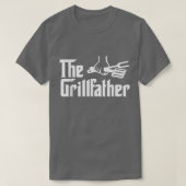 De Grillfather T Funny T voor pap Uncles T-shirt (Design voorkant)