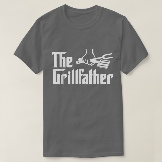 De Grillfather T Funny T voor pap Uncles T-shirt (Design voorkant)