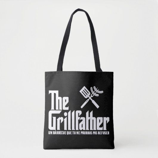 De Grillfather Tote Bag (Voorkant)