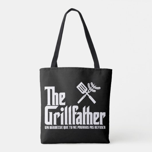 De Grillfather Tote Bag (Achterkant)