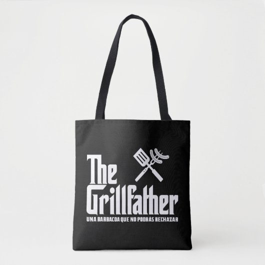 De Grillfather Tote Bag (Voorkant)