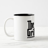 De Grillfather Tweekleurige Koffiemok (Links)