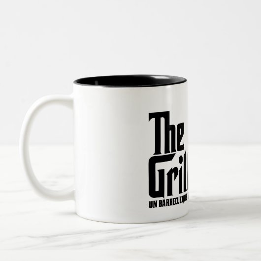 De Grillfather Tweekleurige Koffiemok (Links)