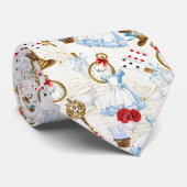 De grillige Alice in Wonderland Stropdas (Opgerold)