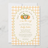 De grillige appel van ons oog herfstgeslachtsneutr kaart (Voorkant)