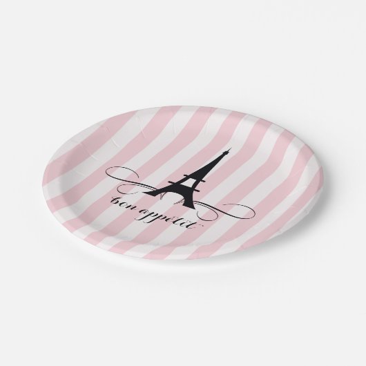 De grillige Eiffeltoren van Parijs | VRIJGEZELLENF Papieren Bordje (Gekanteld)