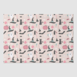 De grillige Halloween verjaardag Tissuepapier