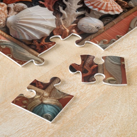 De grillige Narwal in de oceaan Legpuzzel (Zijkant)