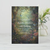 De grillige vlindertuin betoverde elk evenement kaart (Staand voorkant)