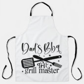 De grillmaster schort (Voorkant)