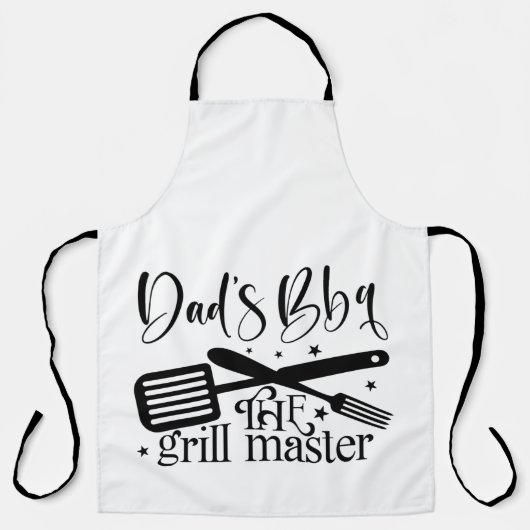 De grillmaster schort (Voorkant)