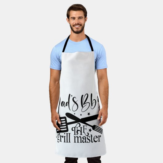 De grillmaster schort (Gedragen)