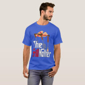 DE GRILLMOEDER Funny grill BBQ vrouwen moeder mama T-shirt (Voorkant volledig)
