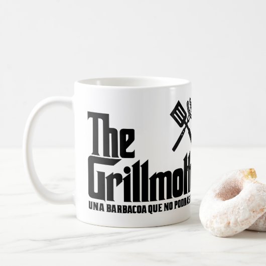 De Grillmoeder Koffiemok (Met donut)