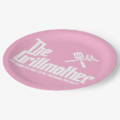 De Grillmoeder Papieren Bordje (Gekanteld)