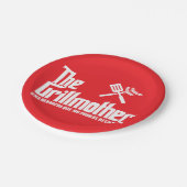 De Grillmoeder Papieren Bordje (Gekanteld)