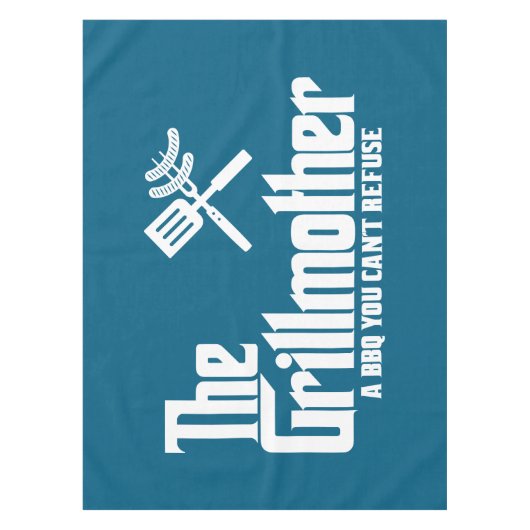 De Grillmoeder Tafelkleed (Voorkant)