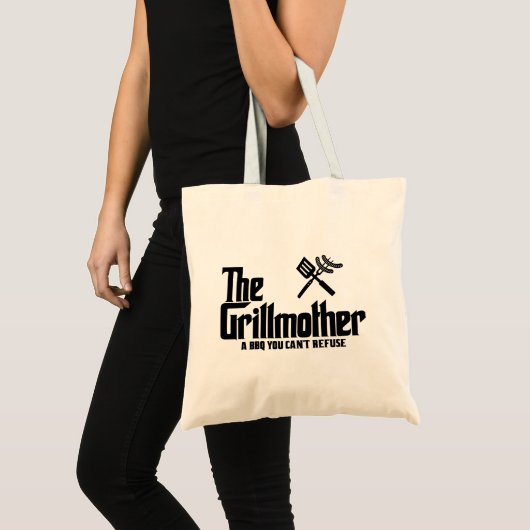 De Grillmoeder Tote Bag (Voorkant (product))
