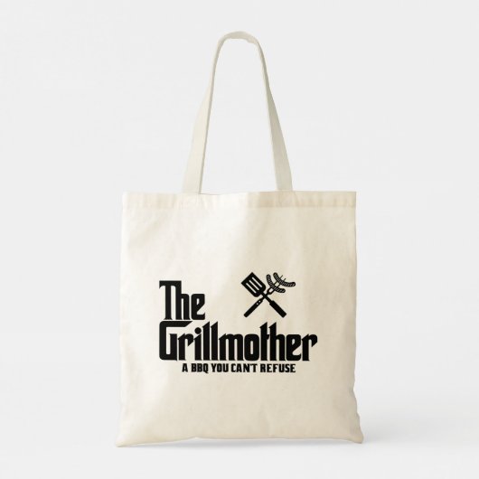 De Grillmoeder Tote Bag (Achterkant)