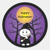 De Grim - Happy Halloween Stickers (Voorkant)
