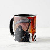 De Grim Reaper Graveyard Mok (Voorkant links)