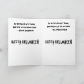 De Grim Reaper Halloween Kaart (Binnen)
