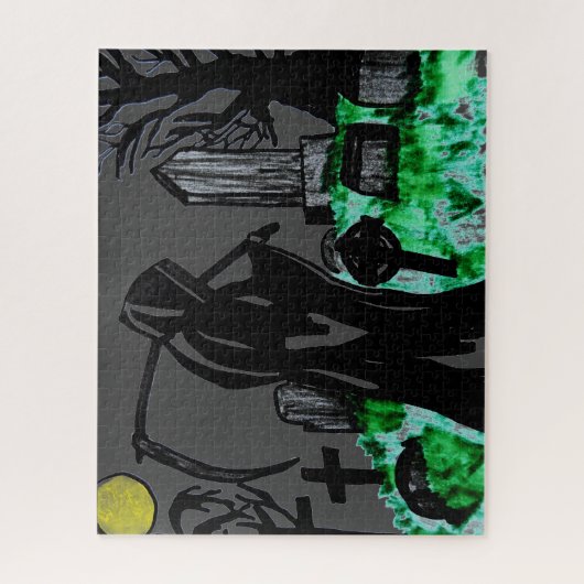 DE GRIM REAPER LEGPUZZEL (Verticaal)