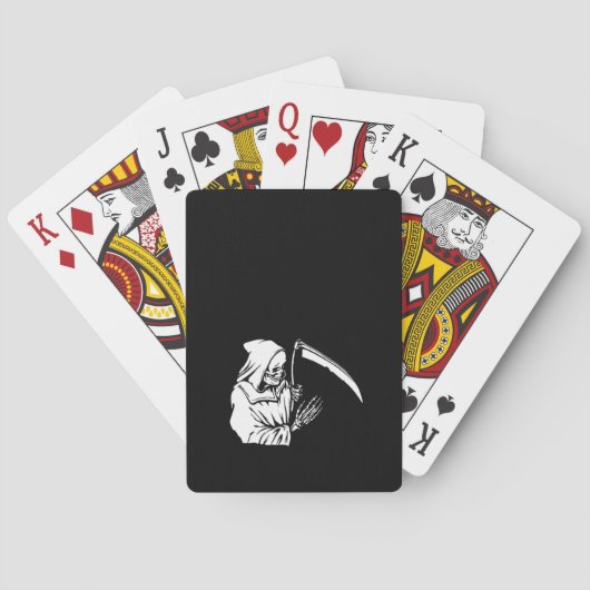 De Grim Reaper of Death Speelkaarten (Achterkant)