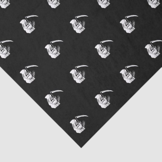 De Grim Reaper of Death Tissuepapier (Detail)