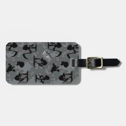 De grimavonturen van Billy & Mandy Pattern Bagagelabel (Voorkant horizontaal)